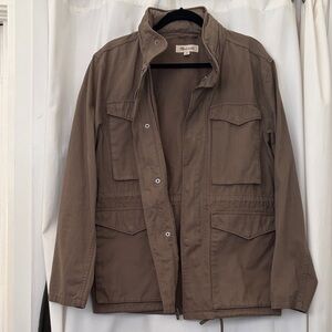 Madewell Men's Military Field Jacket in Brown